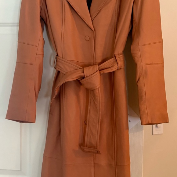 Muubaa Lambkin Leather Coat—NWT - Picture 3 of 12